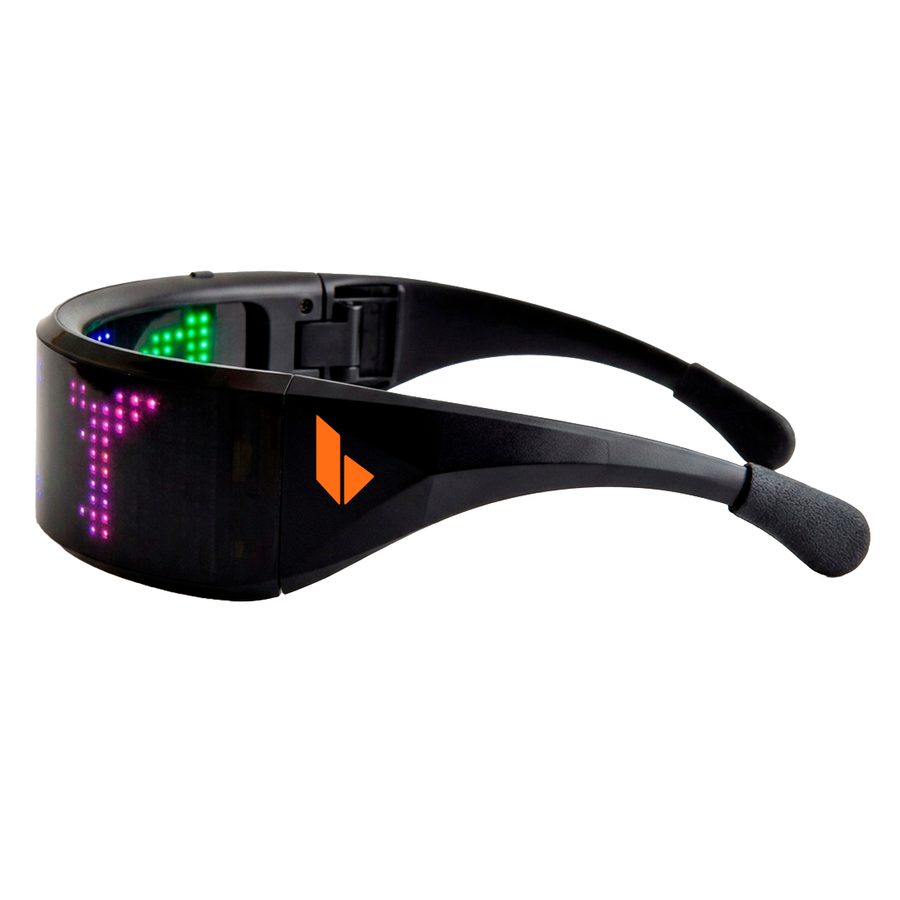 LED Light Up Glasses with Bluetooth - Custom Coasters Now