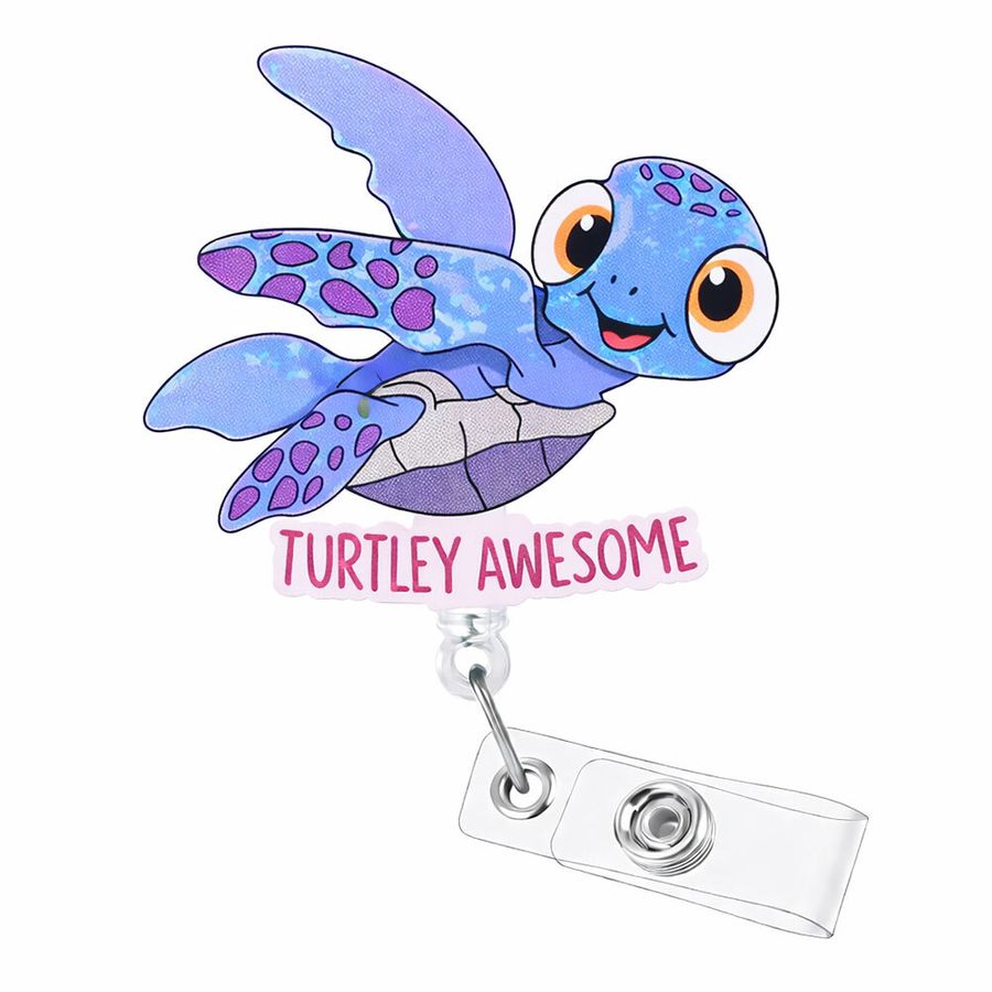 Custom Shape Acrylic Badge Reel - Custom Coasters Now