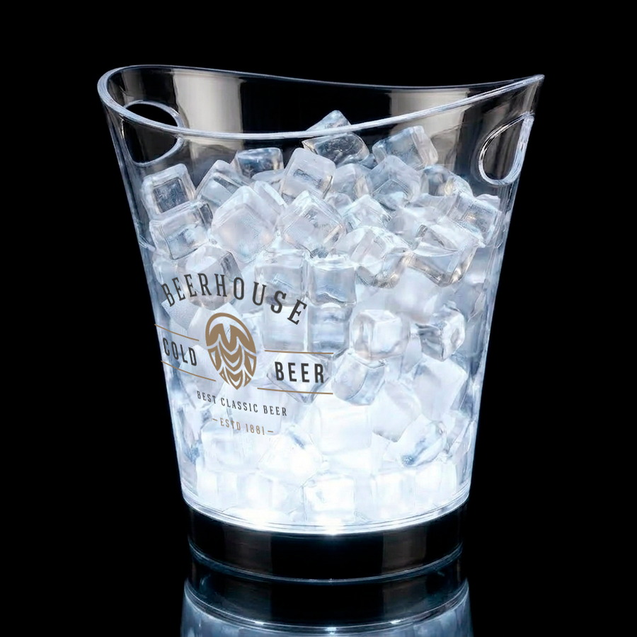 Classic Light-Up Drink Buckets - Custom Coasters Now