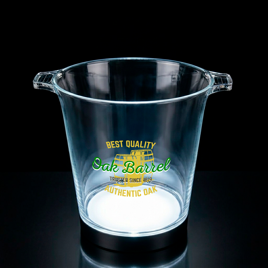 Multi-Color Light-Up Drink Buckets - Custom Coasters Now