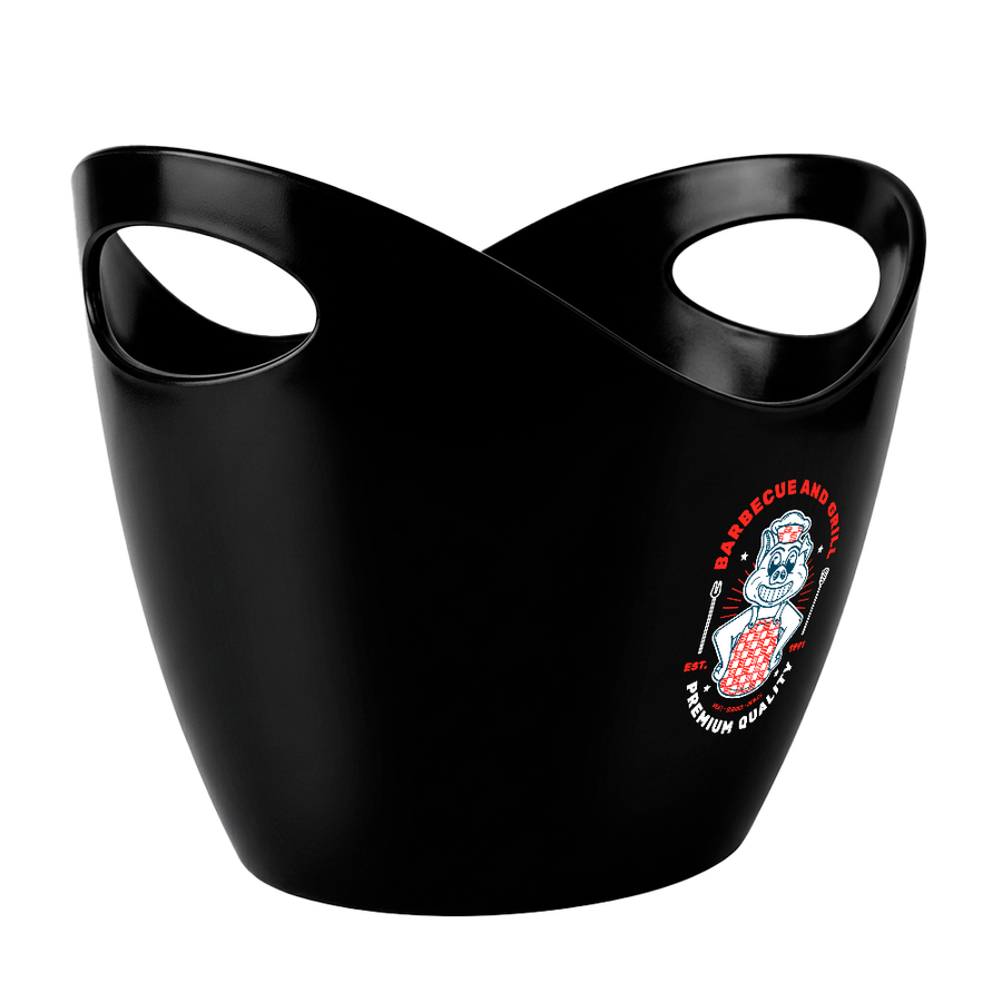 Curved Dual-Handle Drink Buckets - Custom Coasters Now