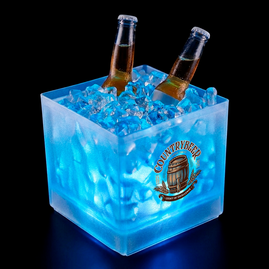 LED Frosted Drink Cubes - Custom Coasters Now