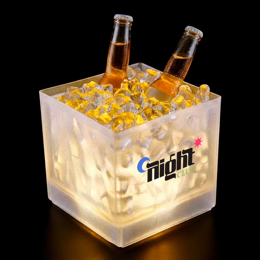 LED Frosted Drink Cubes - Custom Coasters Now