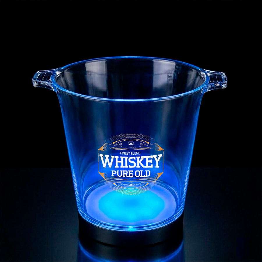 Multi-Color Light-Up Drink Buckets - Custom Coasters Now