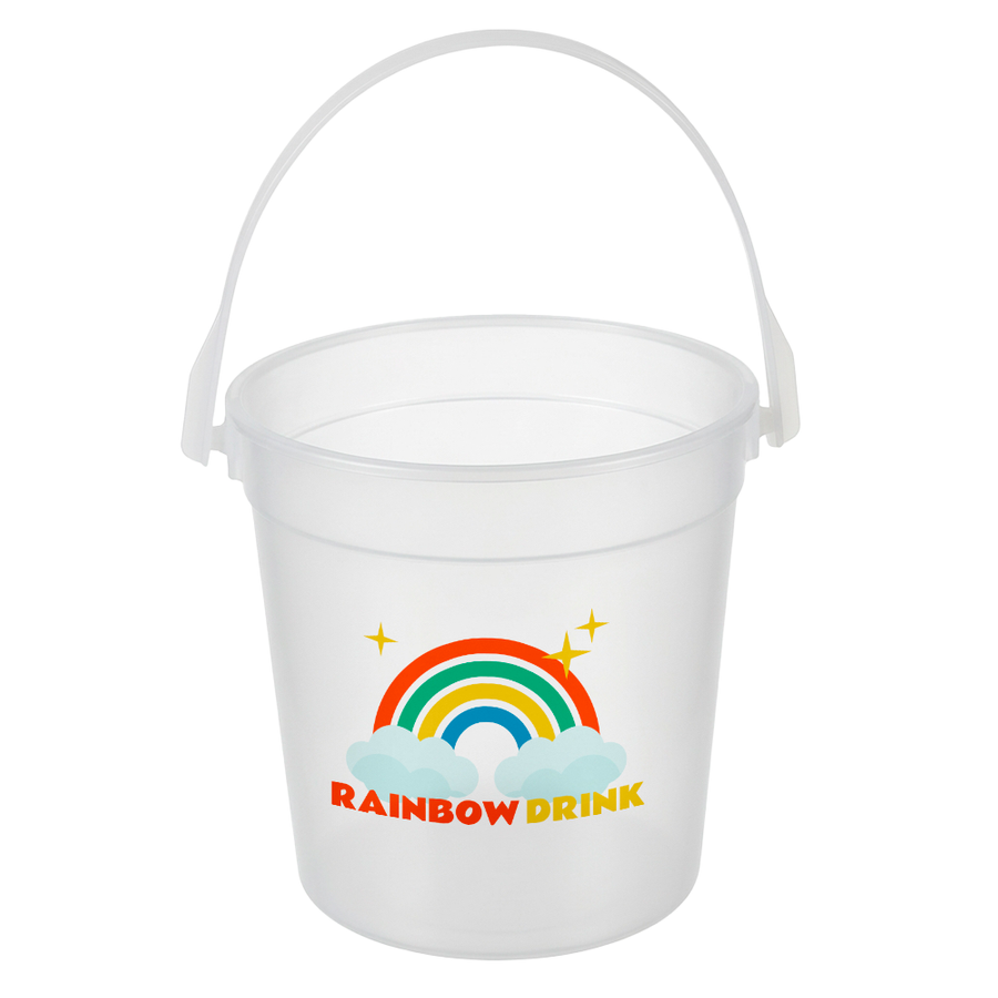 Colored Drink Buckets - Custom Coasters Now
