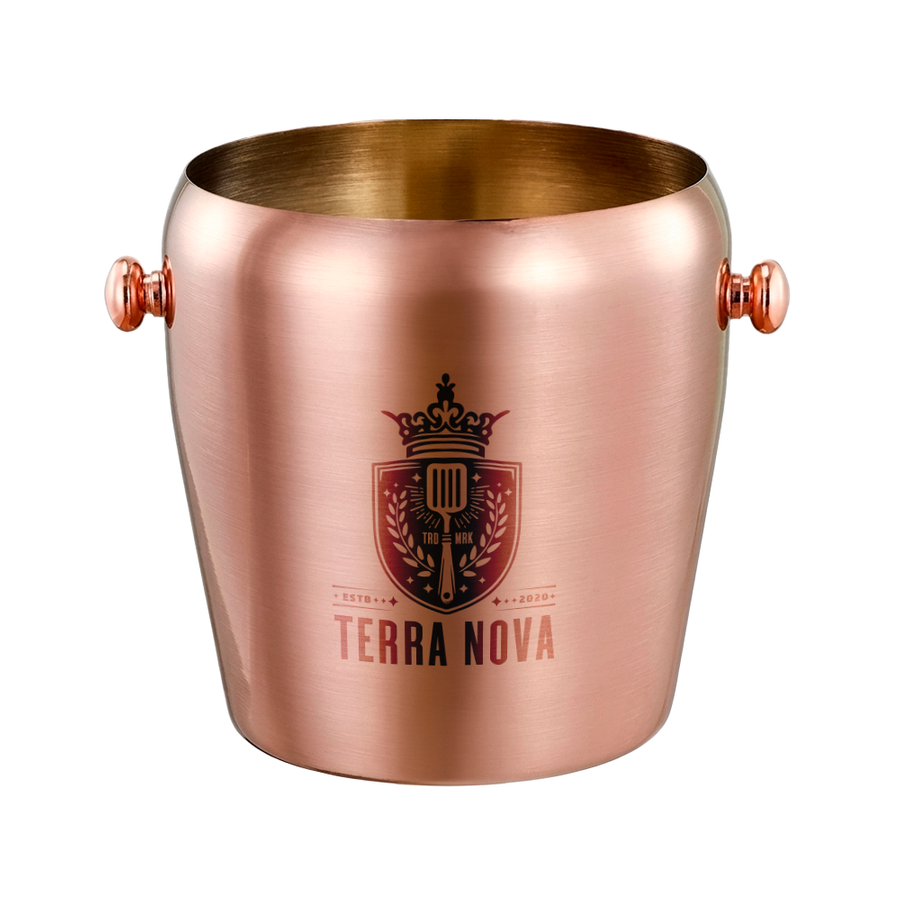 Stainless Steel Champagne Barrels - Custom Coasters Now