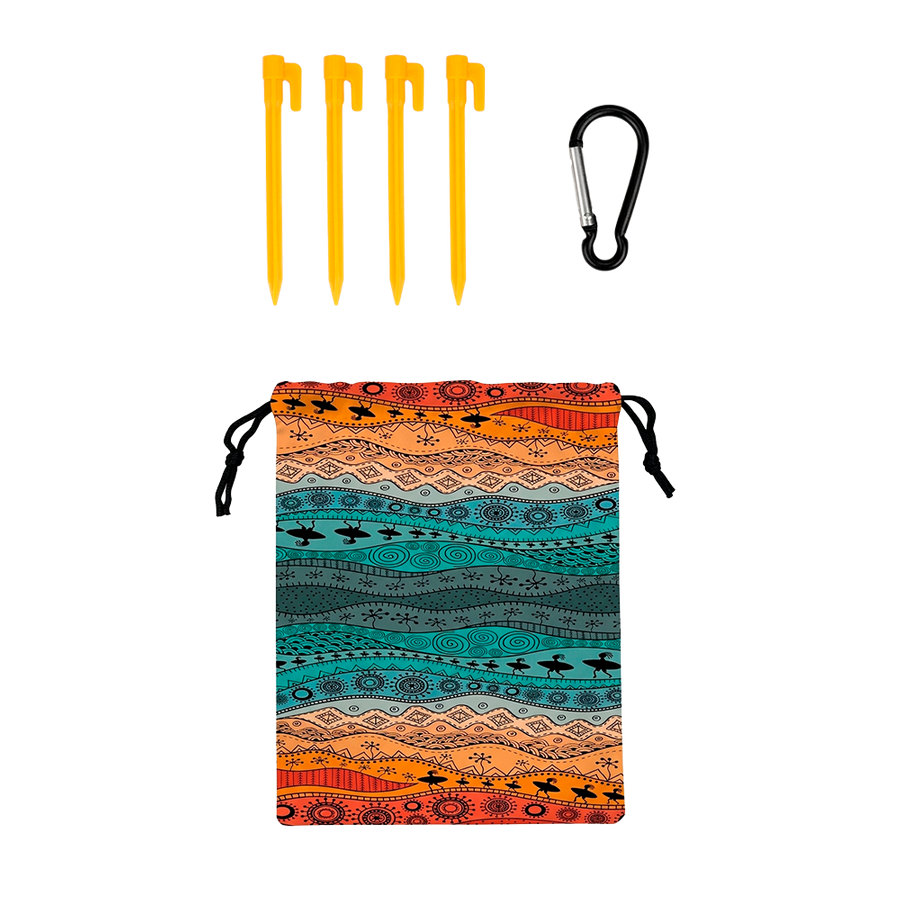 Windproof Beach Mats - Custom Coasters Now