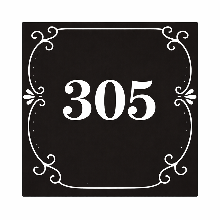 Bespoke Door Number Plates - Custom Coasters Now