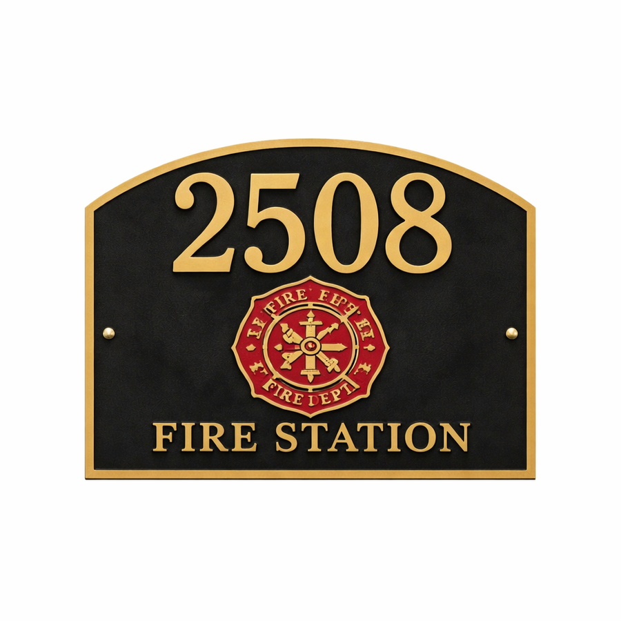 Cast Metal House Signs - Custom Coasters Now