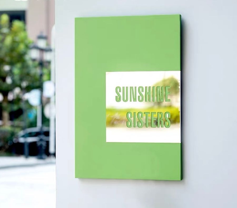 Contemporary Color Metal Plaque - Custom Coasters Now