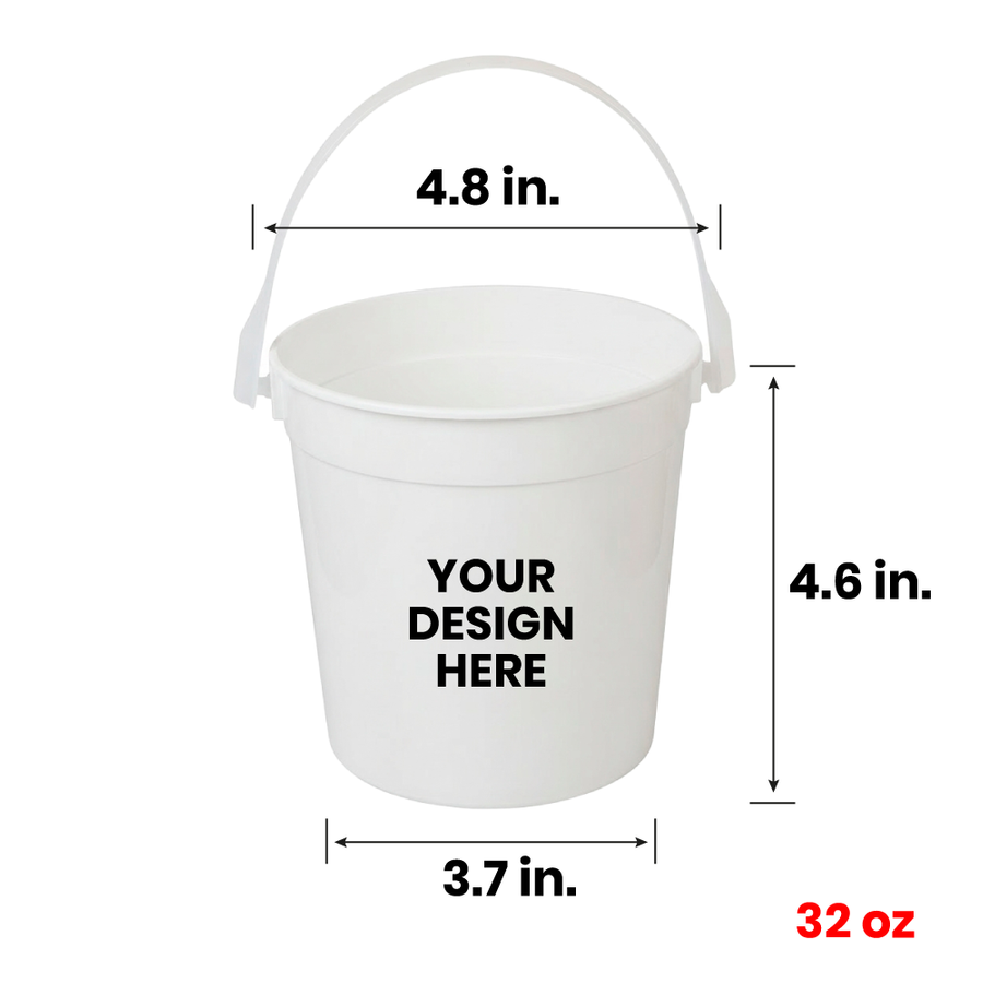 Colored Drink Buckets - Custom Coasters Now
