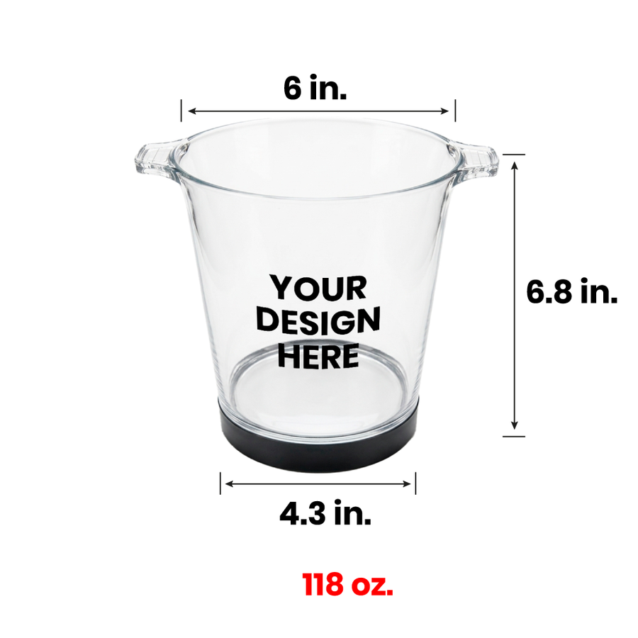 Multi-Color Light-Up Drink Buckets - Custom Coasters Now