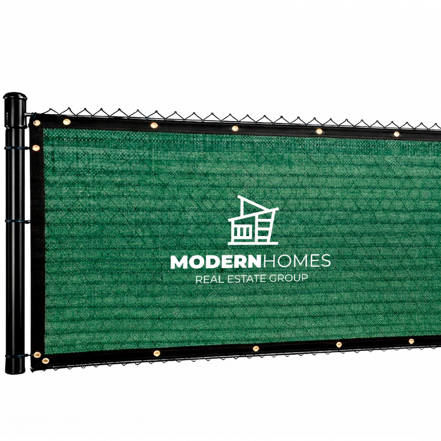 Custom 85% Blockage Fence Screen - Custom Coasters Now