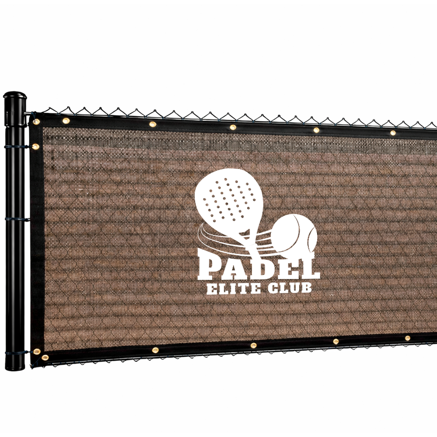 Custom 85% Blockage Fence Screen - Custom Coasters Now