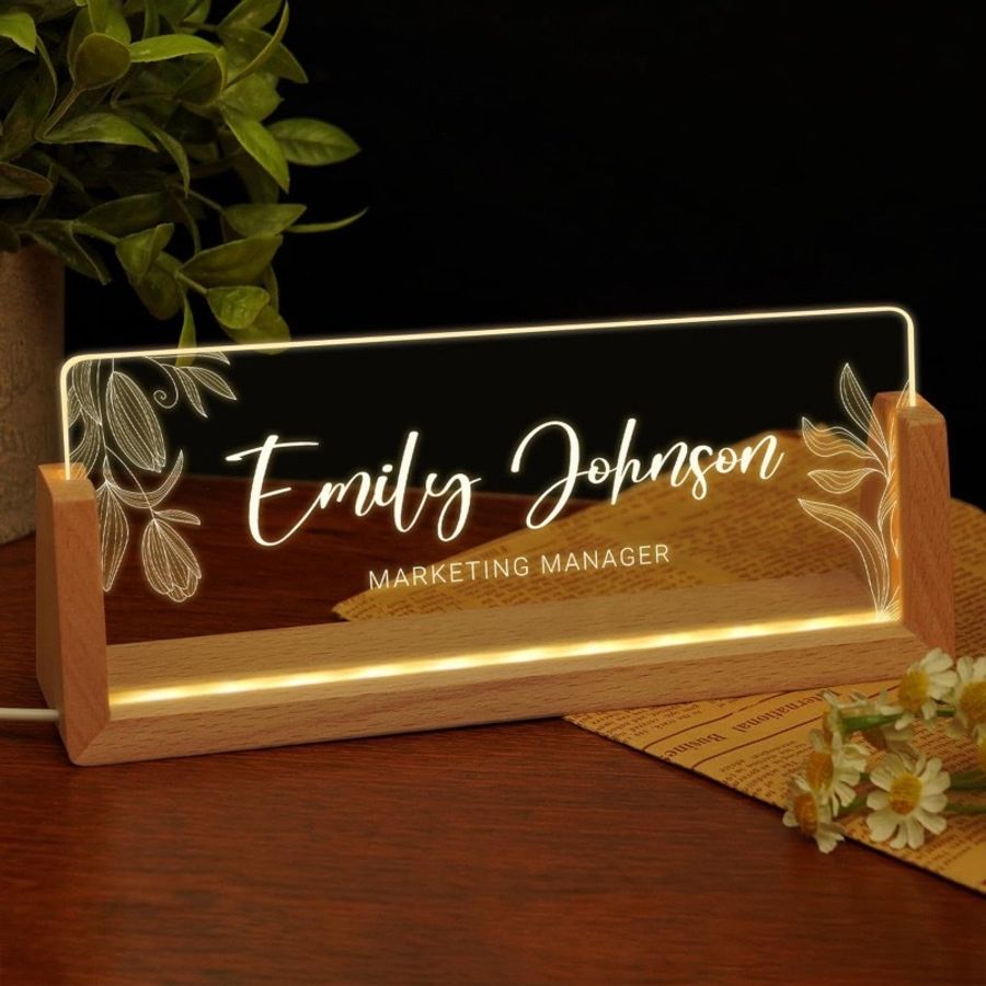 Light Up Table Signs - Custom Coasters Now