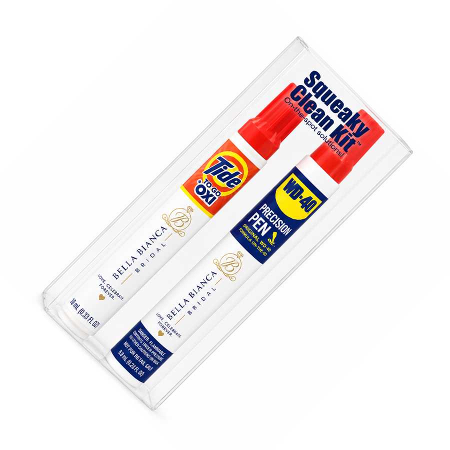 Squeaky Clean Kit - WD-40® Precision Pen and Tide® to Go + Oxi Travel Kits - Custom Coasters Now