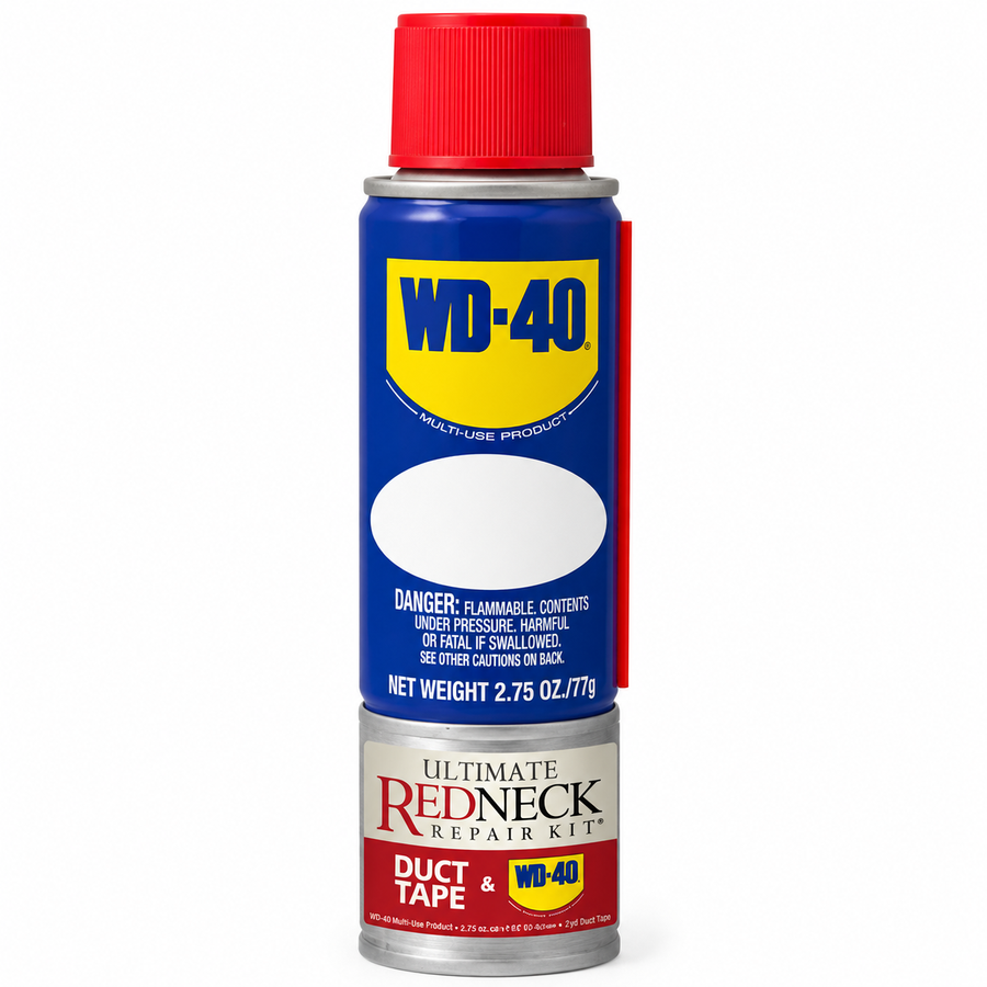 Ultimate Fix-All Kits, WD-40 2.75 oz Handy Cans and 6 yards of Duct Tapes - Custom Coasters Now
