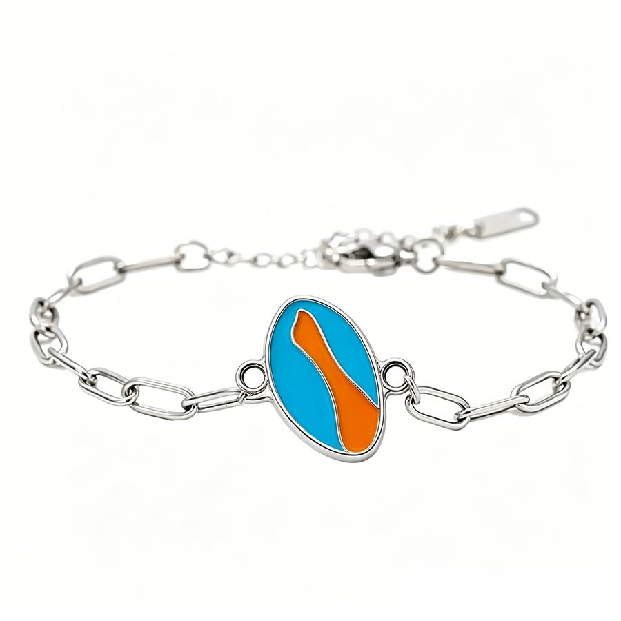 Soft Enamel Charm Bracelets - Custom Coasters Now