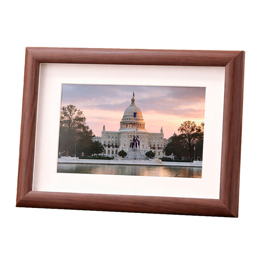Wooden Desktop Photo Frames - Custom Coasters Now