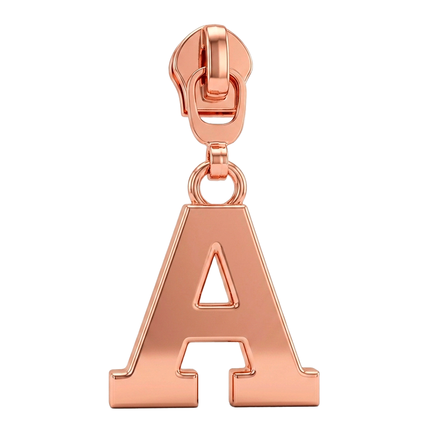 Die Struck Metal Zipper Pullers - Custom Coasters Now