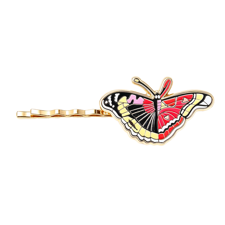 Hard Enamel Metal Hair Clips - Custom Coasters Now
