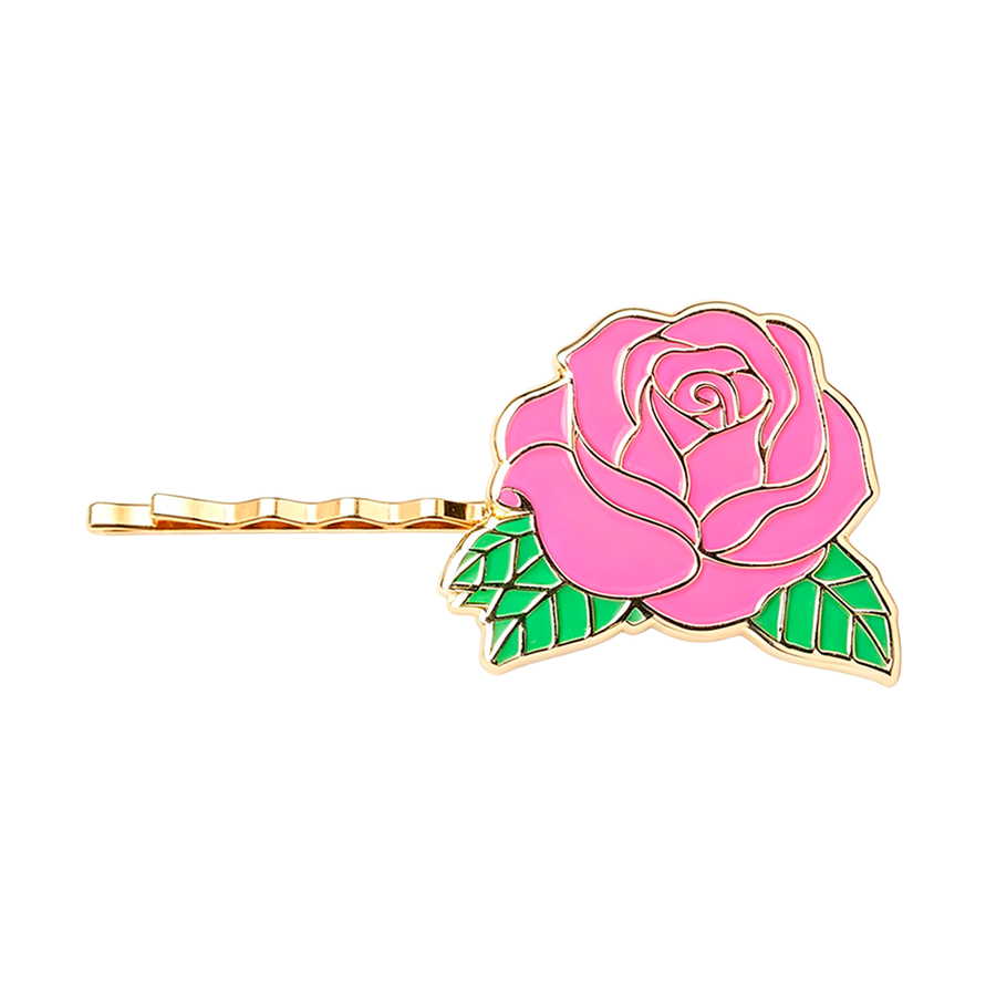 Soft Enamel Metal Hair Clips - Custom Coasters Now