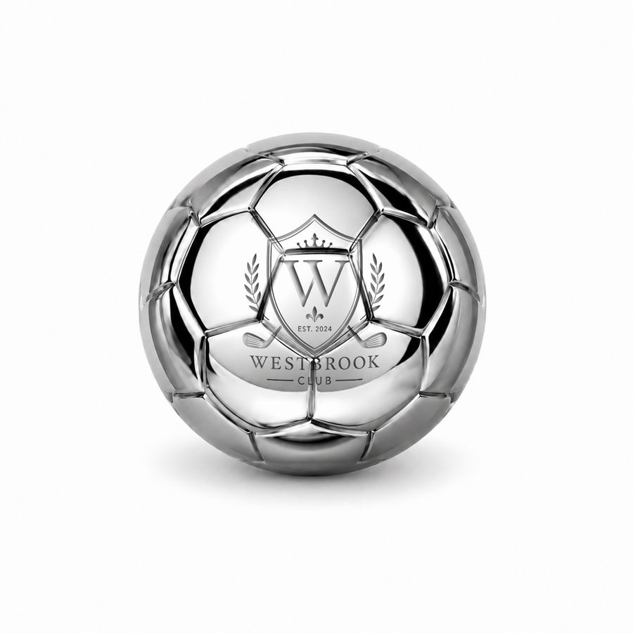 Soccer Ball Stainless Steel Ice Cubes - Custom Coasters Now