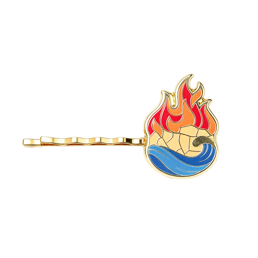 Hard Enamel Metal Hair Clips - Custom Coasters Now