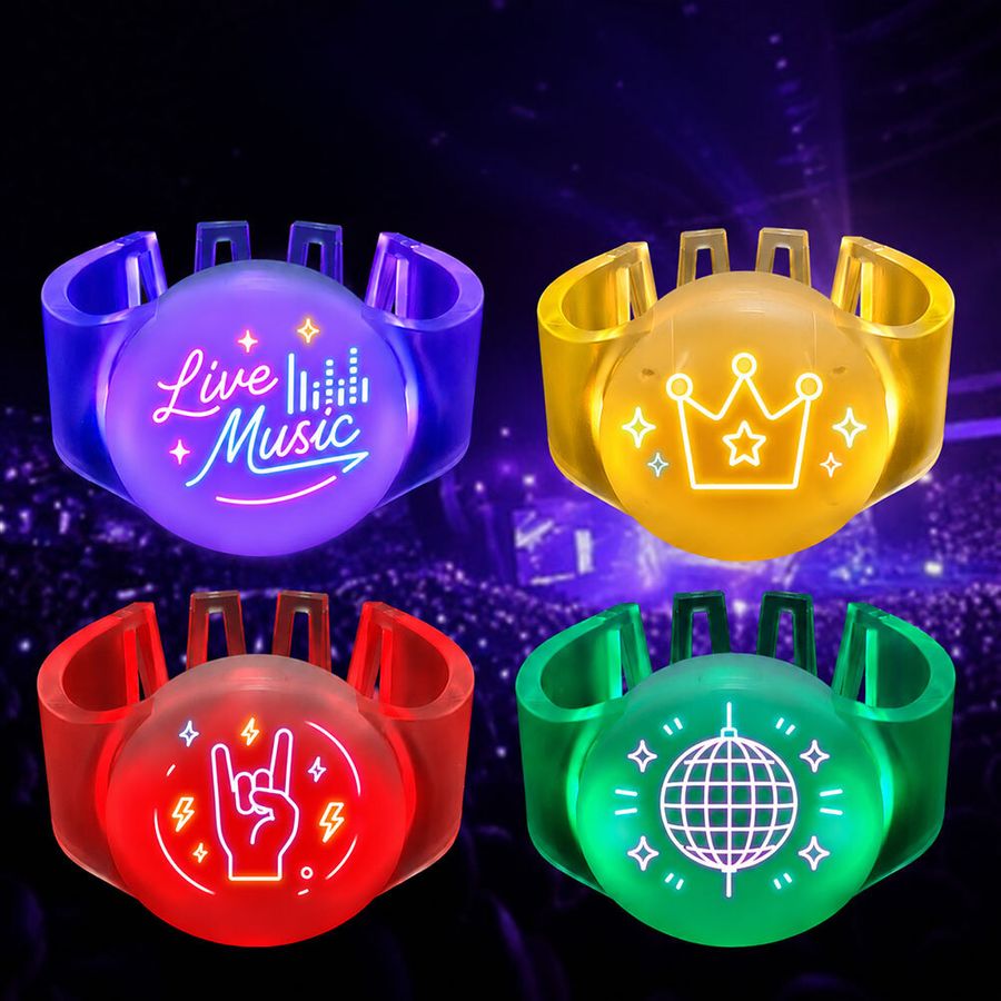 Glow Cheer Wristbands - Custom Coasters Now