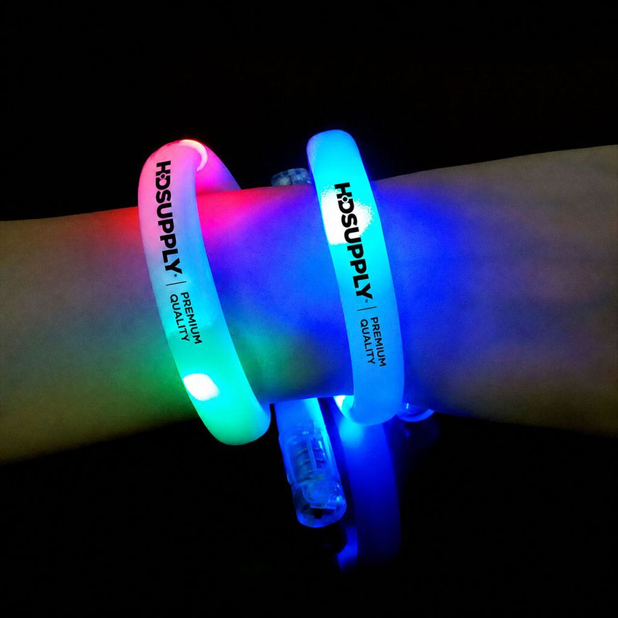 Glow Tube Wristbands - Custom Coasters Now