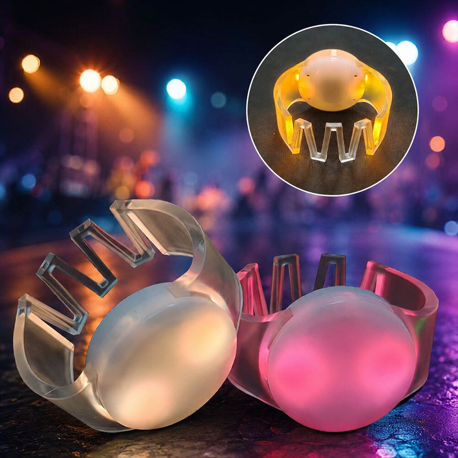 Glow Cheer Wristbands - Custom Coasters Now