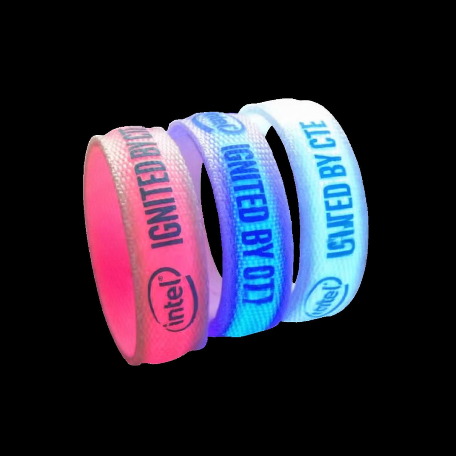 Glow Velcro Wristbands - Custom Coasters Now