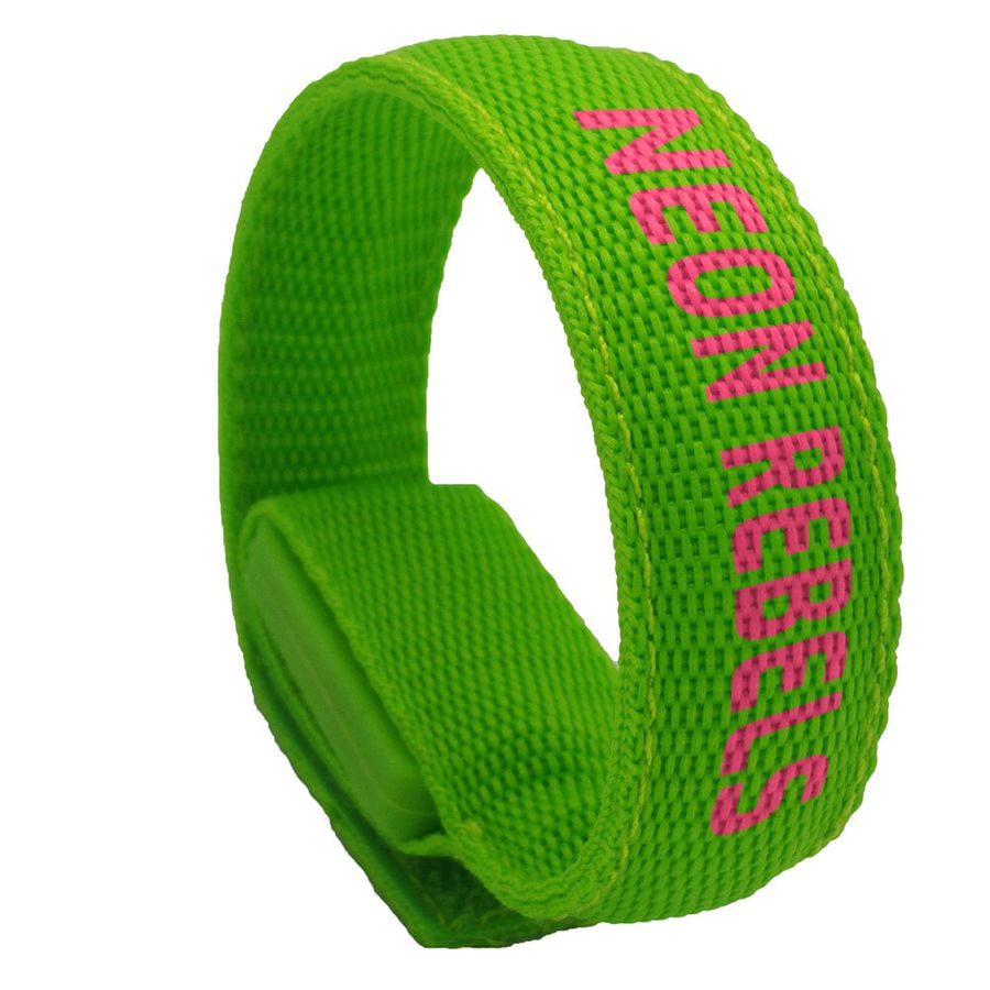 Glow Velcro Wristbands - Custom Coasters Now