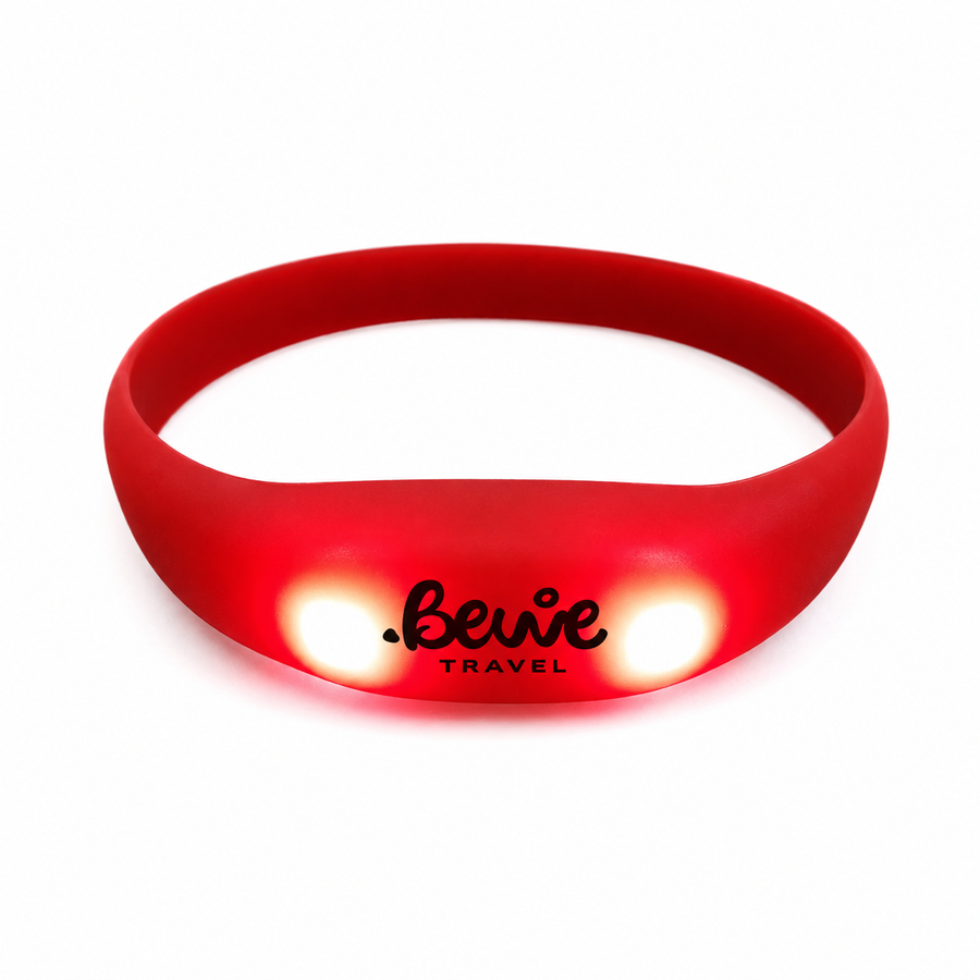 Light Up Silicone Wristbands - Custom Coasters Now