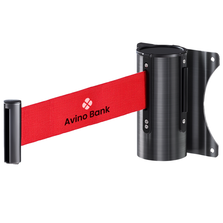 Wall Mount Retractable Belts - Custom Coasters Now