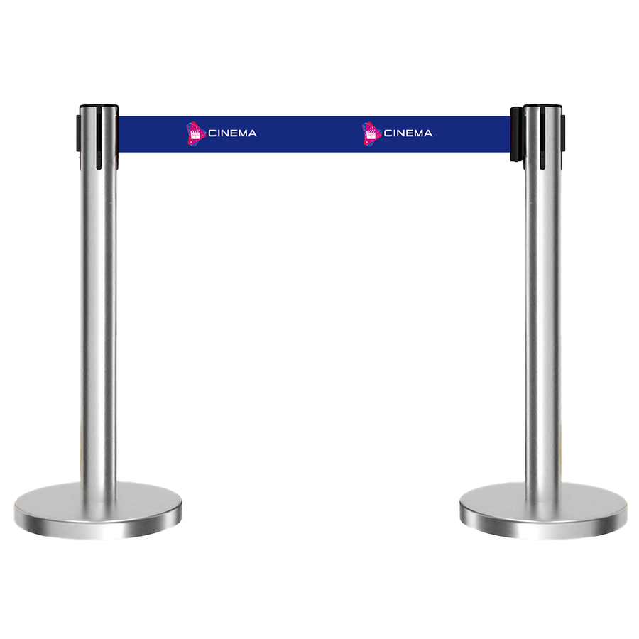 Low Profile Stanchions - Custom Coasters Now