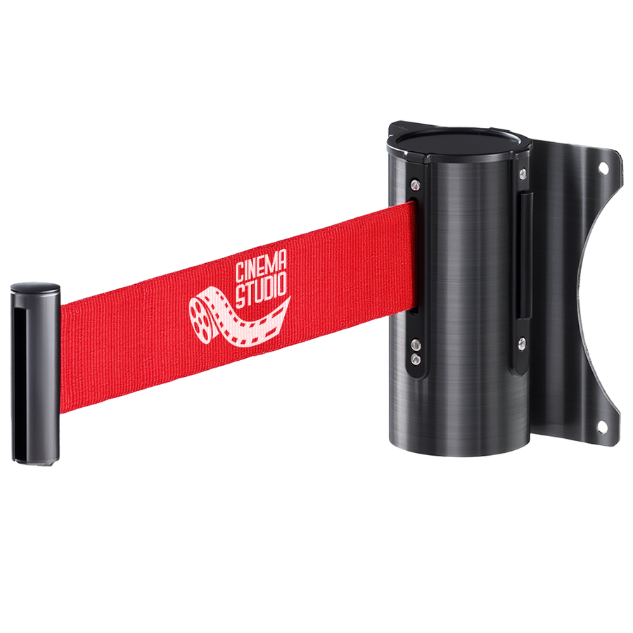 Wall Mount Retractable Belts - Custom Coasters Now