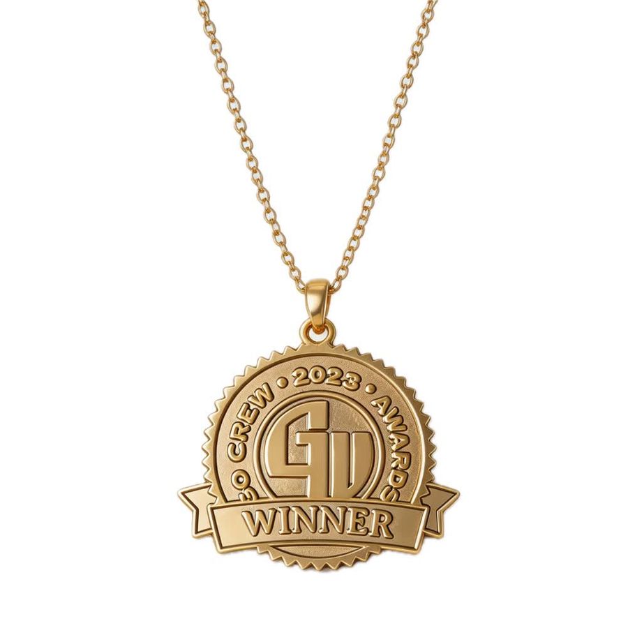 Die Struck Charm Necklaces - Custom Coasters Now