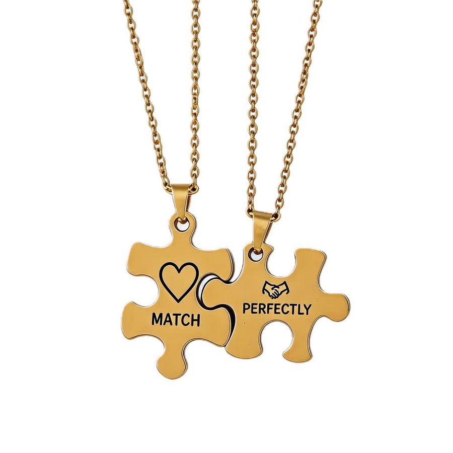 Couple Necklaces - Custom Coasters Now