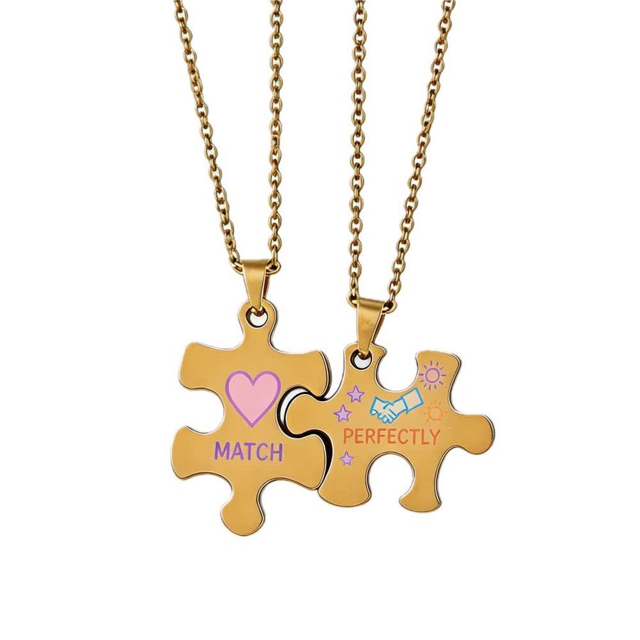 Couple Necklaces - Custom Coasters Now
