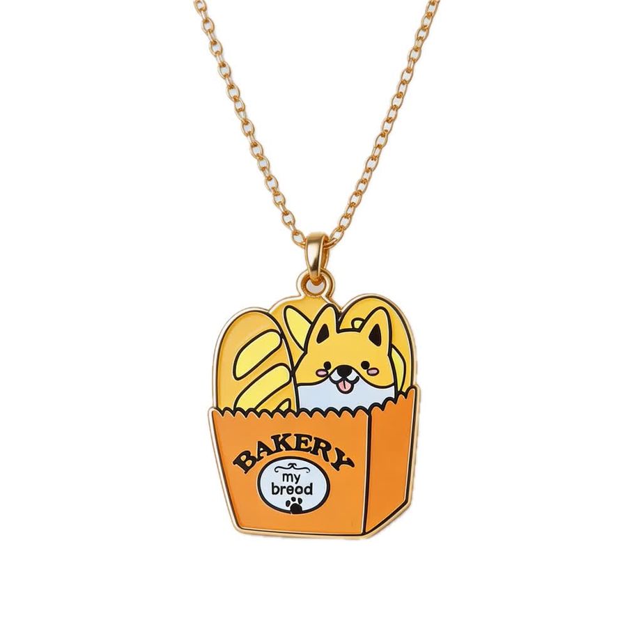 Hard Enamel Charm Necklaces - Custom Coasters Now