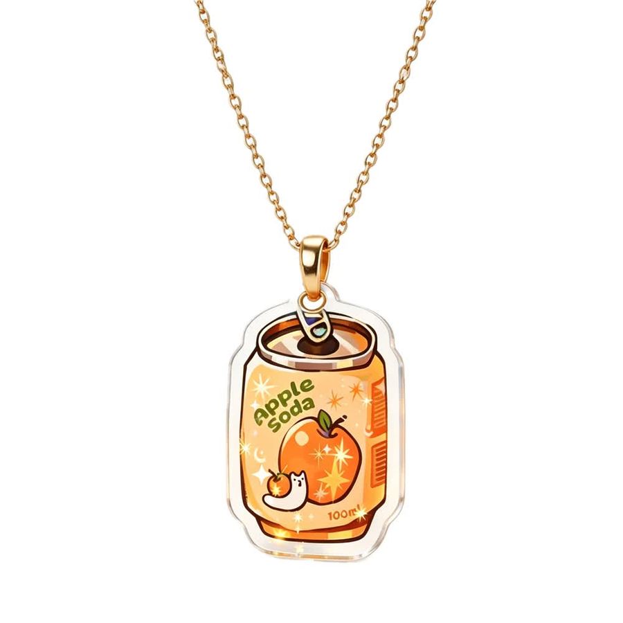 Acrylic Charm Necklaces - Custom Coasters Now