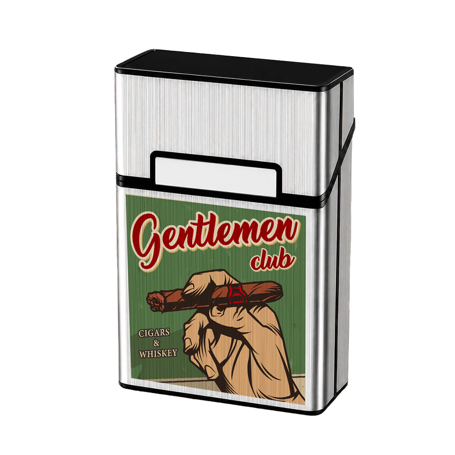 Metal Lid Cigarette Cigarette Cases - Custom Coasters Now