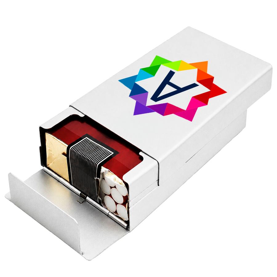 Metal Cigarette Cases - Custom Coasters Now