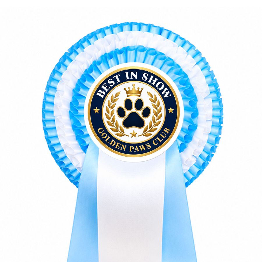 Giant Rosette Buttons - Custom Coasters Now