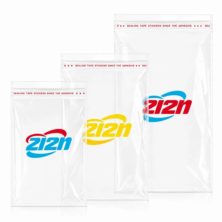 Resealable Clear Poly Bags - Custom Coasters Now