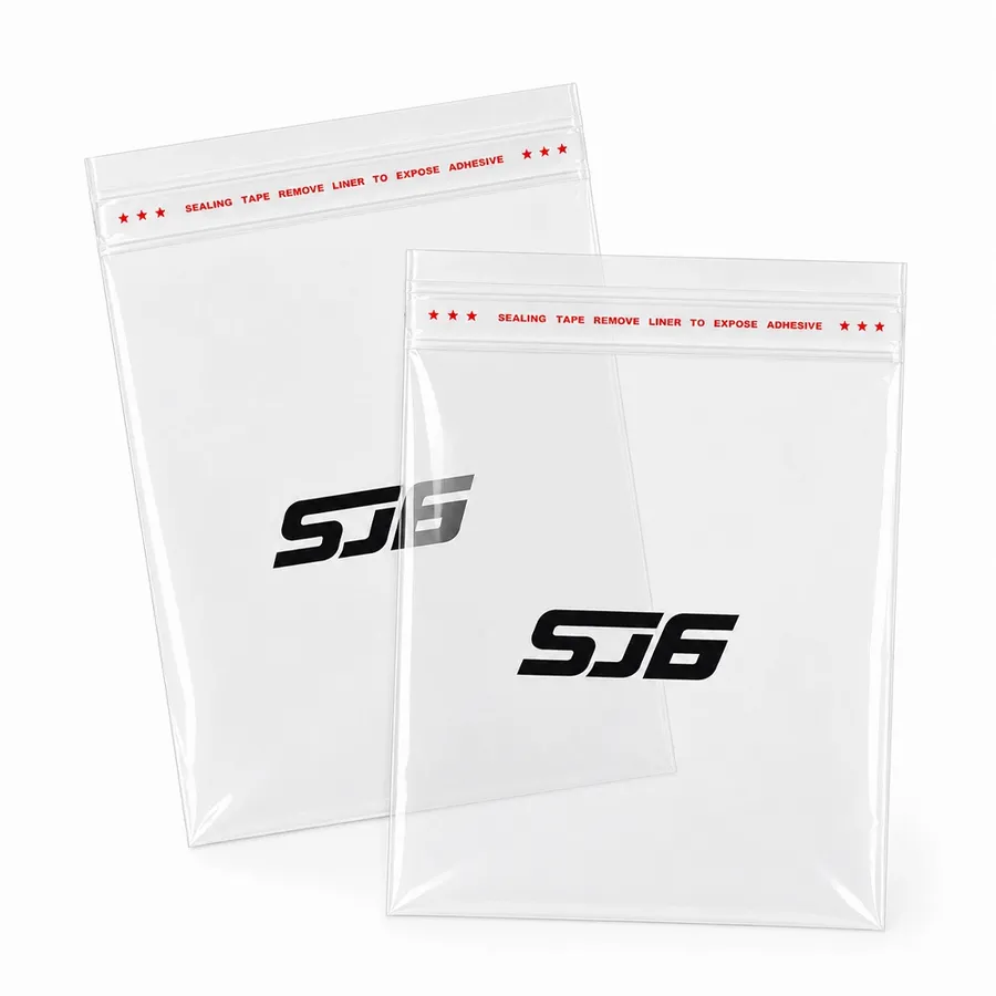 Resealable Clear Poly Bags - Custom Coasters Now