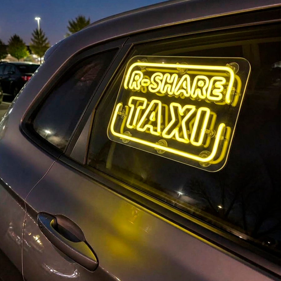 Illuminated Vehicle Signs - Custom Coasters Now