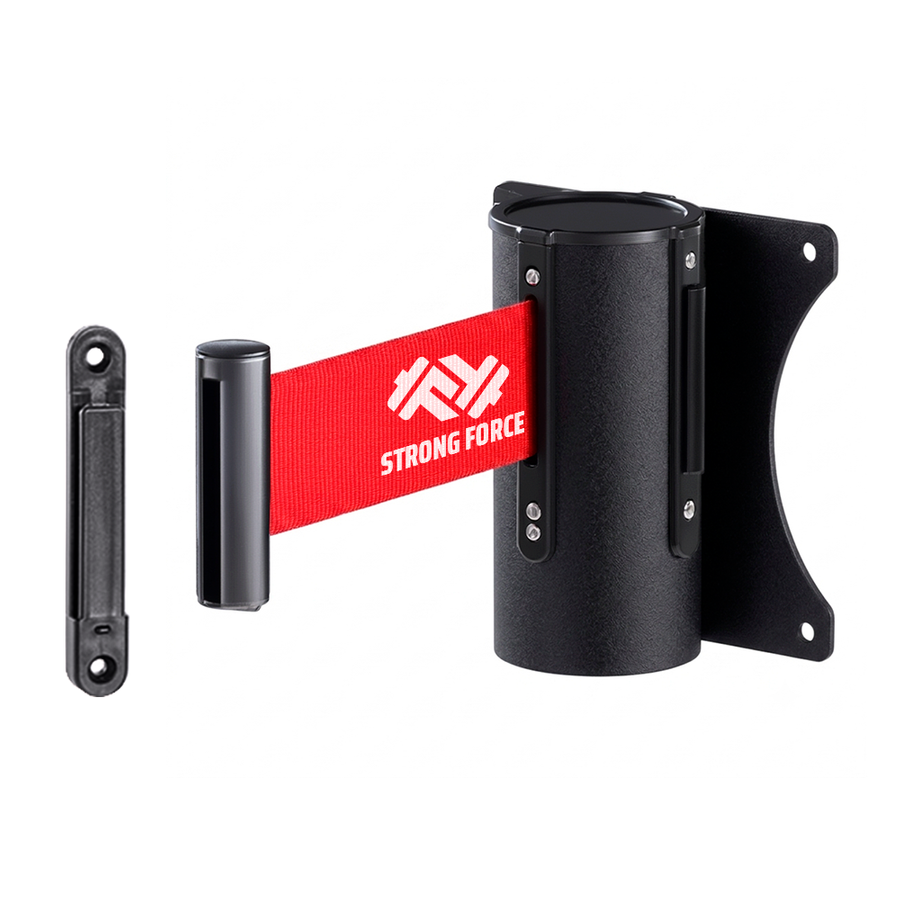 Wall Mount Retractable Belts - Custom Coasters Now