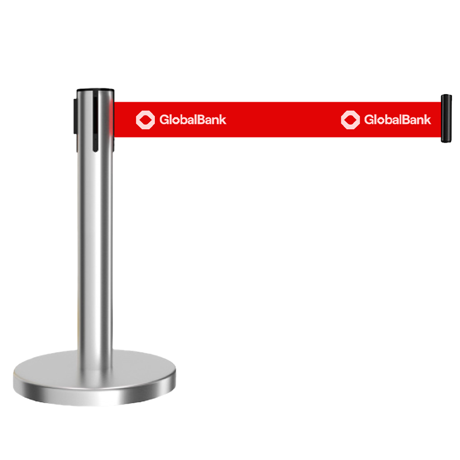 Low Profile Stanchions - Custom Coasters Now